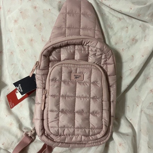 Reebok Blush Quilted Women's Backpack Crossbody - Picture 1 of 6